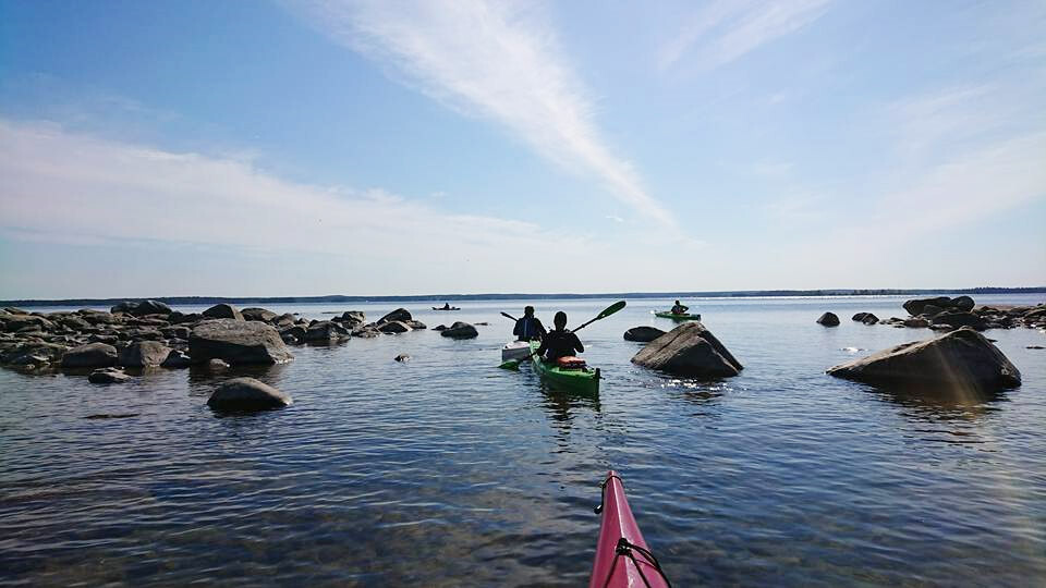 Try canoeing, kayaking and SUP in Axmar Bruk